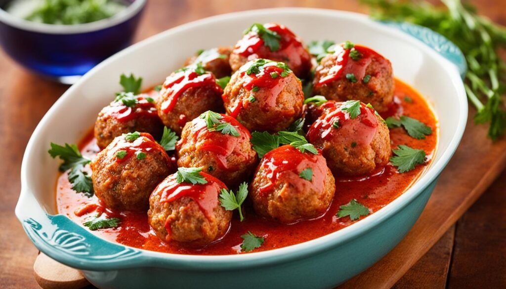 spicy turkey meatballs