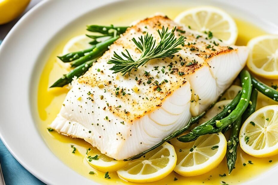 Baked Cod with Lemon and Garlic