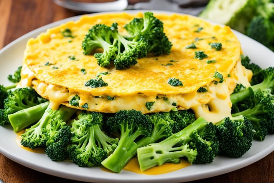 Broccoli and Cheese Omelette