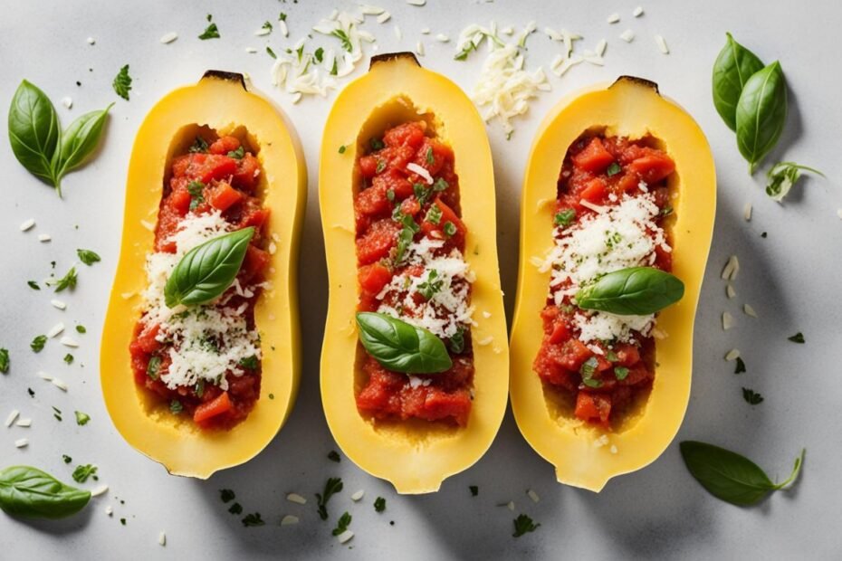 Spaghetti Squash with Marinara Sauce