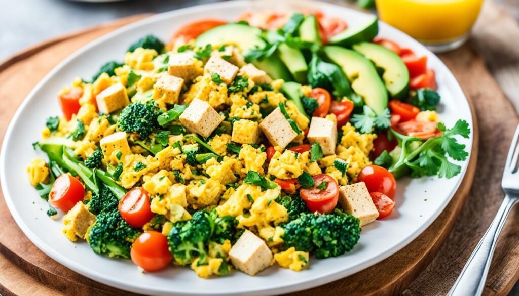 Tofu Scramble showcasing its health benefits