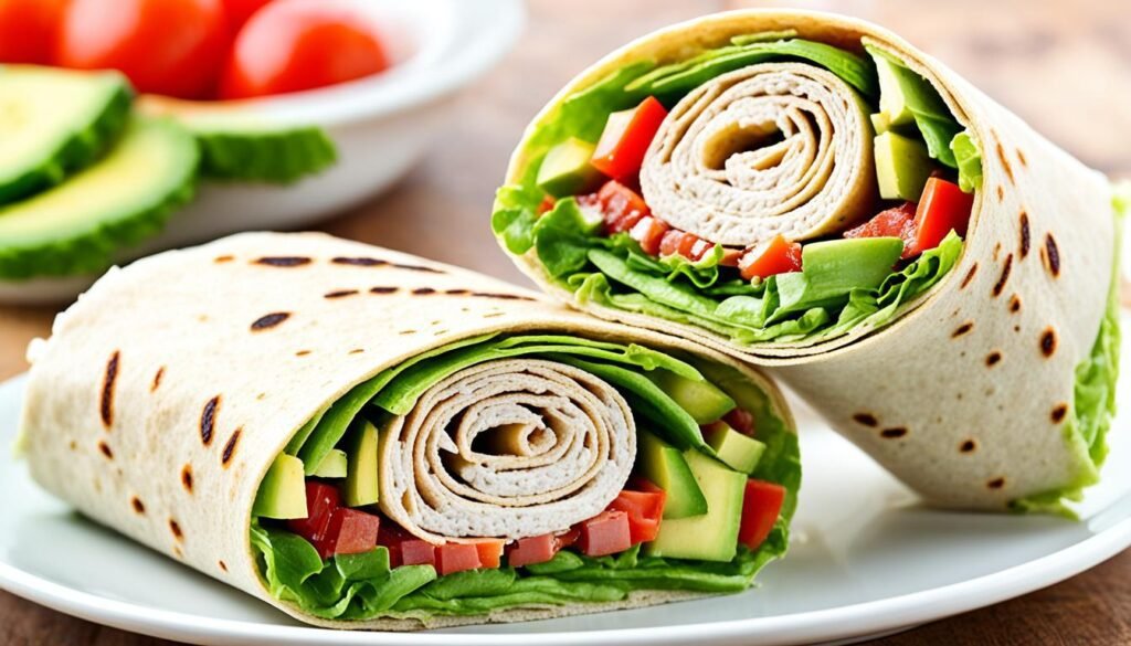 Turkey and Avocado Wrap