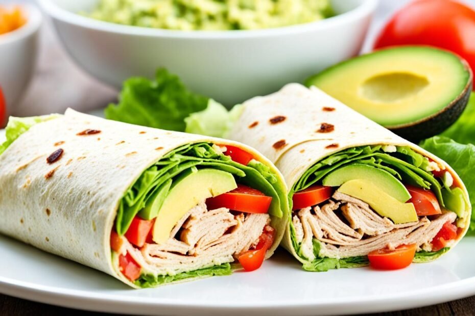 Turkey and Avocado Wrap