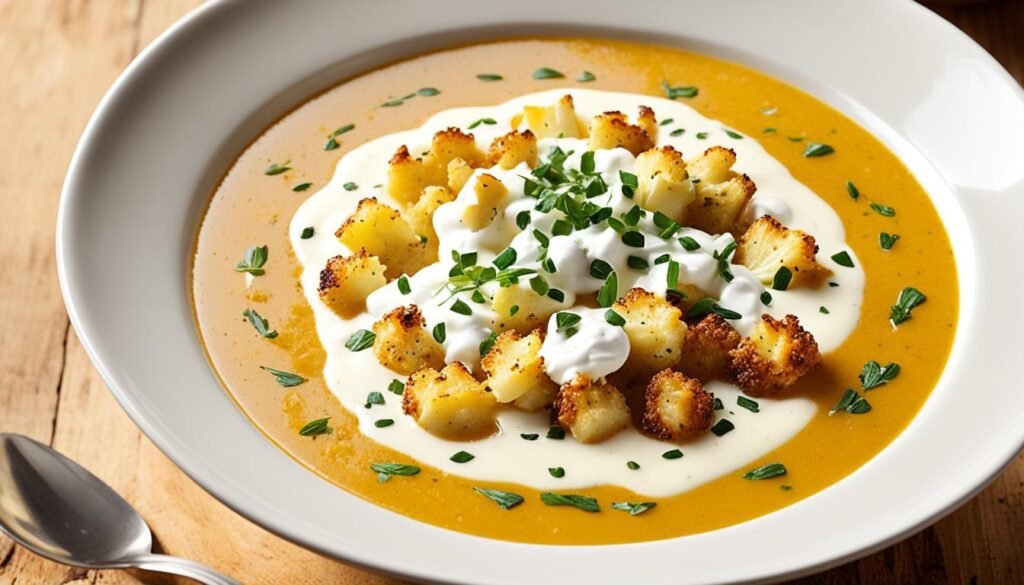 creamy cauliflower soup