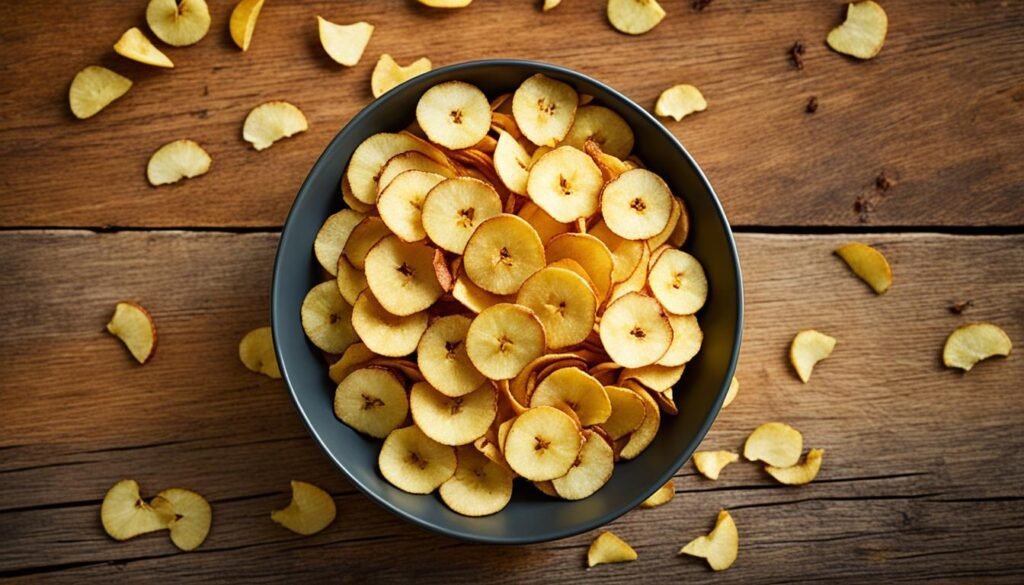 gluten-free snacks homemade apple chips