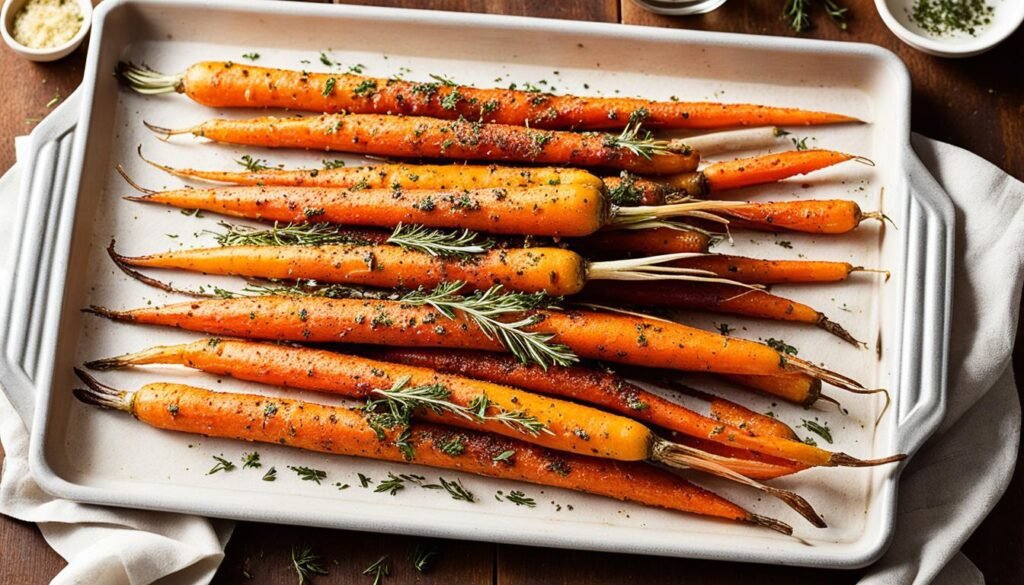 roasted carrots recipe